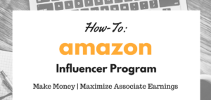 HOW TO BECOME AN AMAZON INFLUENCER? Program Ear Money ONline