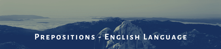 Prepositions in the English Language | English Language Lessons Free