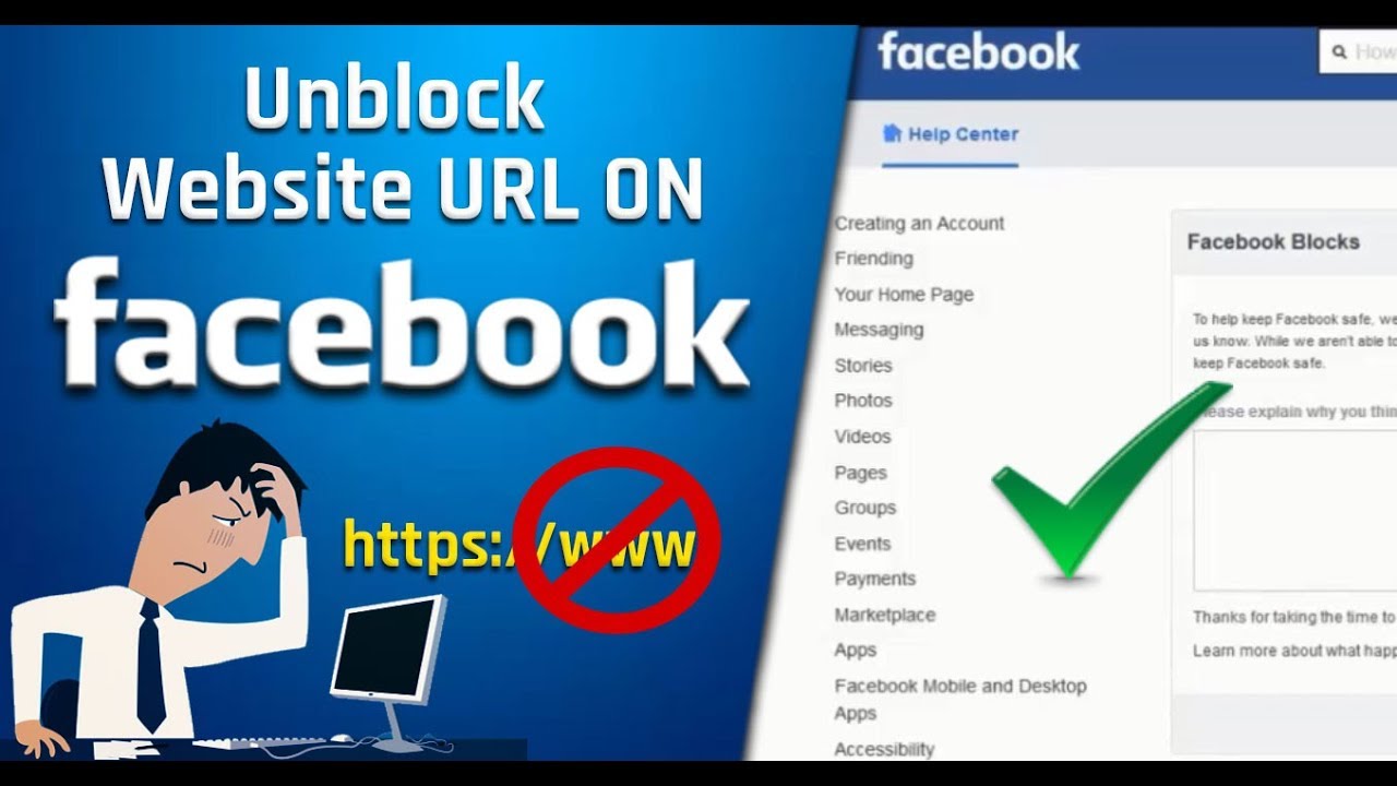 Steps To Unblock Your Website On Facebook | JustBaazaar