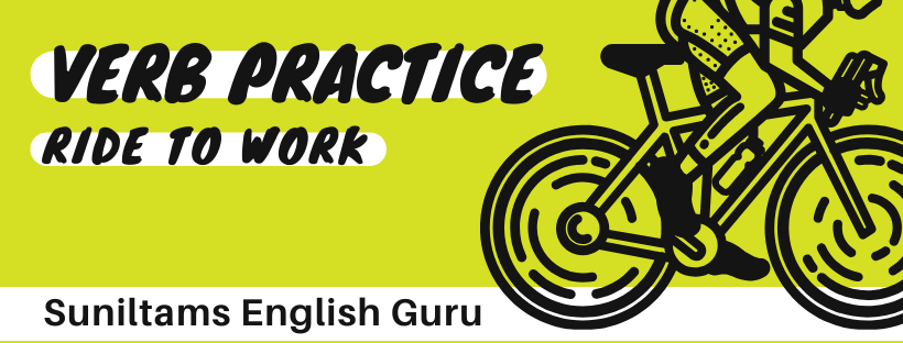Ride Verb Conjugation Practice Learn English | Suniltams English Guru