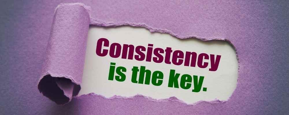 stay consistent How to Start a Blog and Make Money