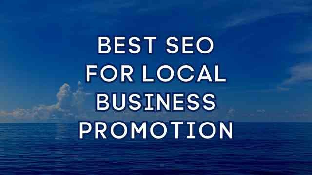 The Best SEO For Local Business Promotion OCOCOC by JustBaazaar