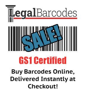 Legal Bar Codes Buy Bar Codes Official GS1 Compliant Barcodes