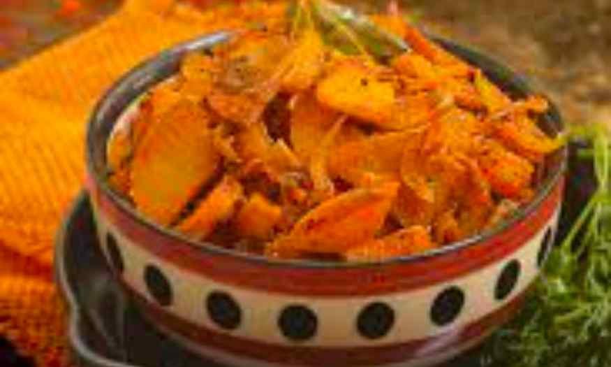 aloo bhujiya Bihari Cuisine Food Staple Food Bihar India Bharat 