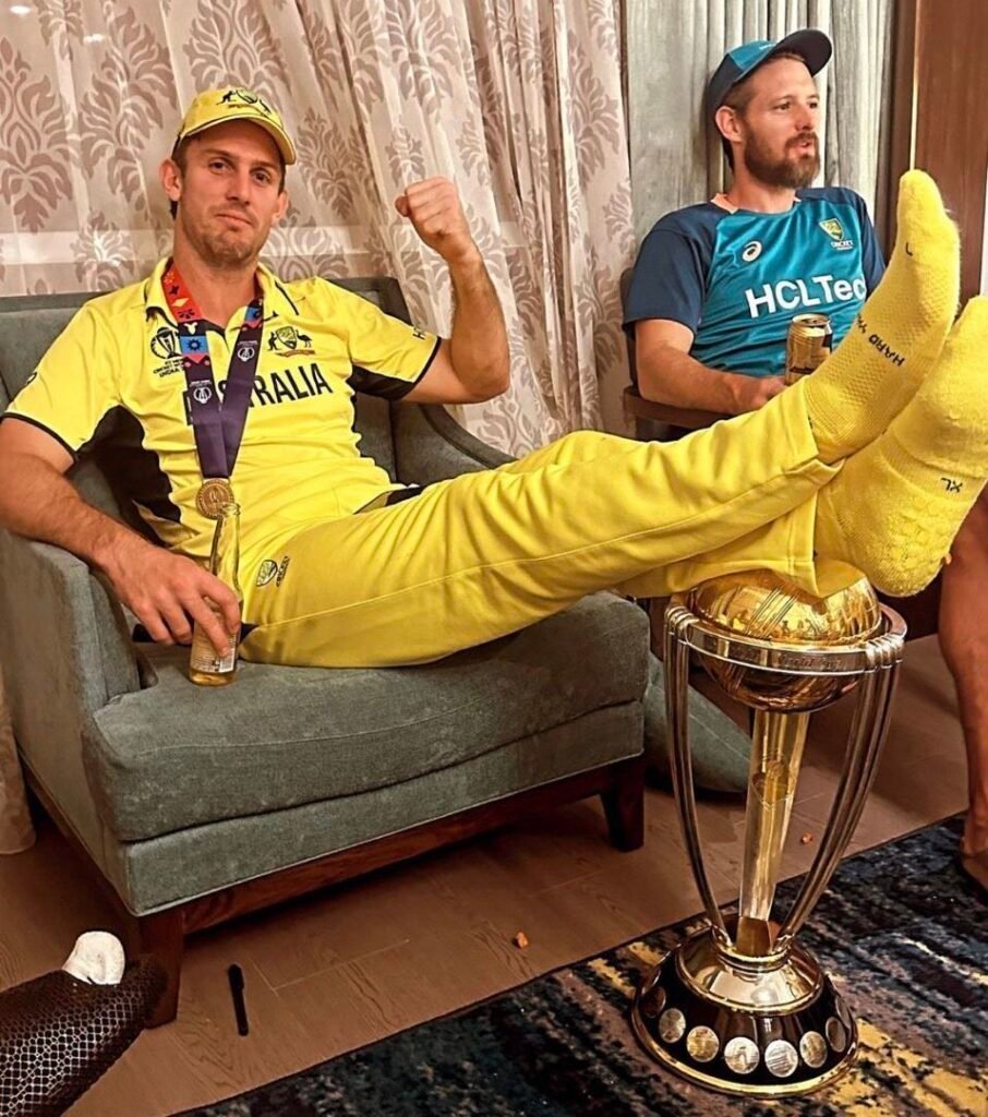 Australians Defend Mitchell Marsh Over Trophy Controversy as Cultural Clash Unfolds