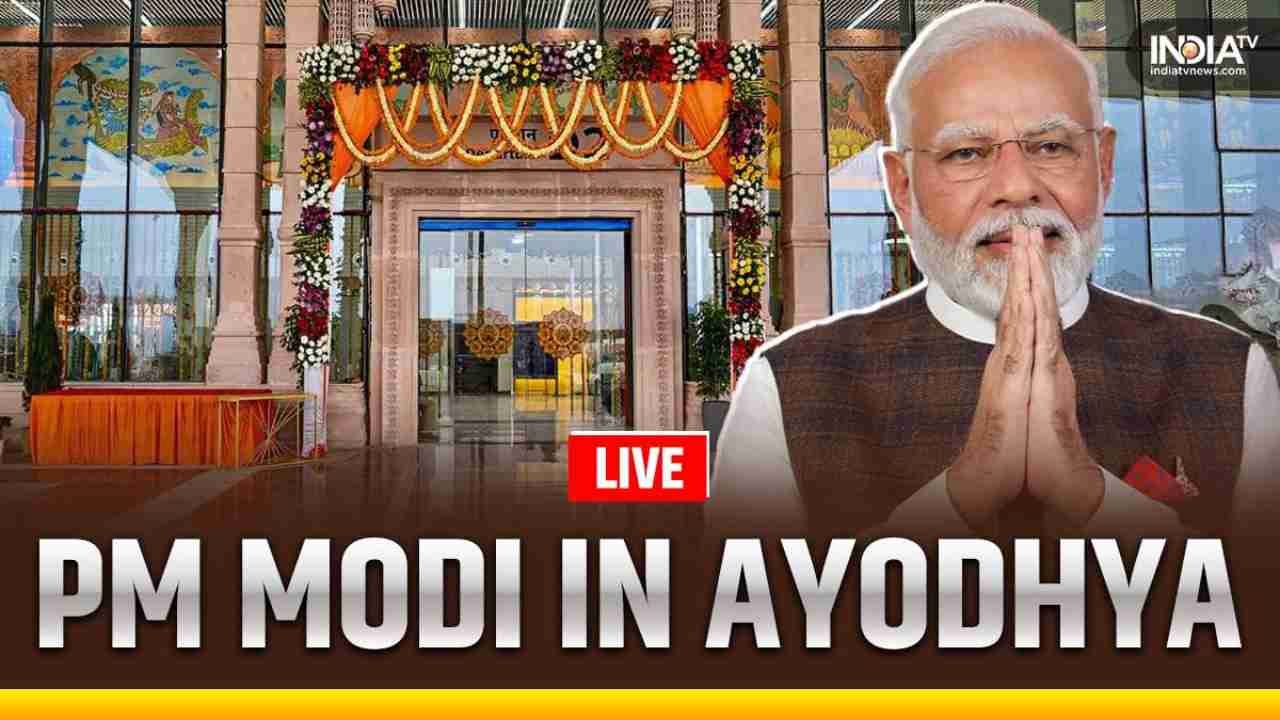 Prime Minister Modi Unveils Development Projects in Ayodhya Ahead of Ram Mandir Inauguration