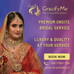 GracifyMe Premium Onsite Bridal Service Chandigarh BridalMakeup Artists