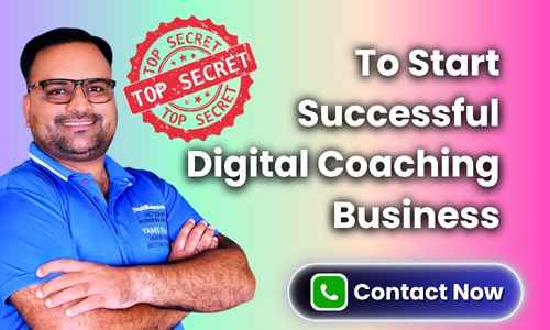 Top Secret To Start Successful Digital Coaching Business Sunil Chaudhary India's Leading Digital Coach Success Marketing Sales Funnel Ads Support