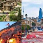 "From the ancient streets of Baku's Old City to the fiery Yanar Dag, here are 5 amazing places you should definitely see when you visit Azerbaijan!"