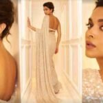 Deepika Padukone Dazzles in Golden Saree as Presenter at BAFTA 2024