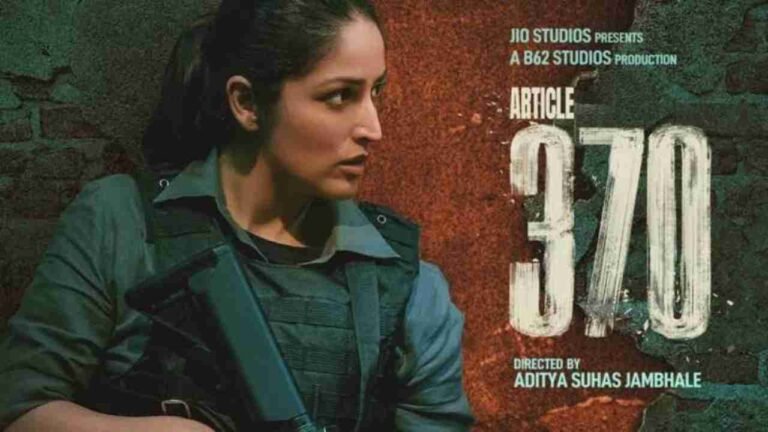 Article 370 Movie Review: Yami Gautam's film has lots of feelings, political stuff, and love for the country all wrapped up together.