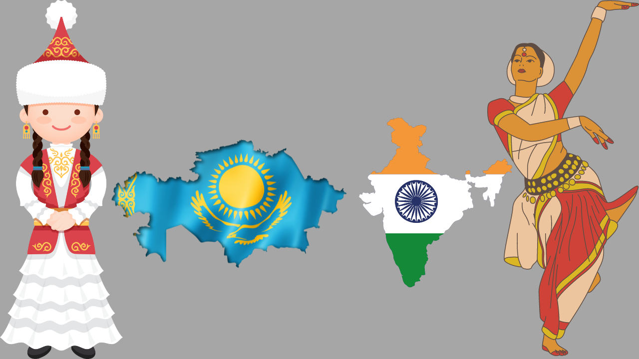 India vs. Kazakhstan Area Culture Population Sports Food Geography Natural Resources Dressing Languages Politics