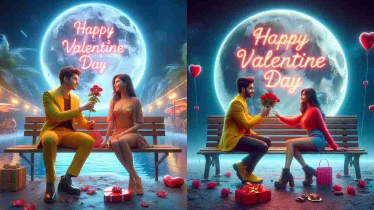 Valentine's Day AI Image Kaise Banaye: Valentine's Day ke liye AI se tasveer kaise banaye jaye, iska asaan tareeqa.
