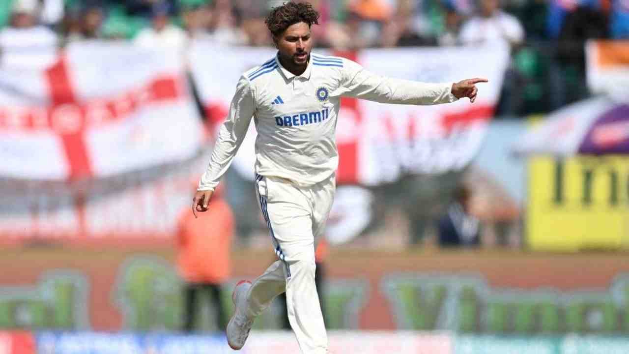 Kuldeep Yadav Levels Erapalli Prasanna's Feat in Dharamsala with Jonny Bairstow's Wicket