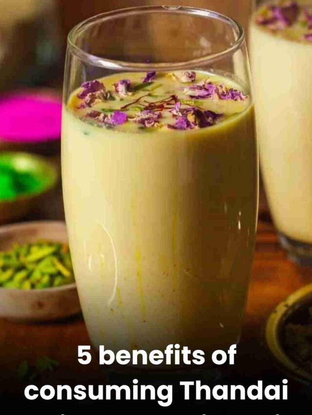 5 benefits of consuming Thandai this Maha Shivratri