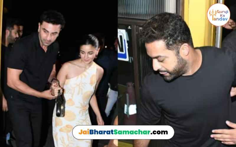 Bollywood Stars NTR Jr, Ranbir Kapoor, and Alia Bhatt's Dinner Date Goes Viral