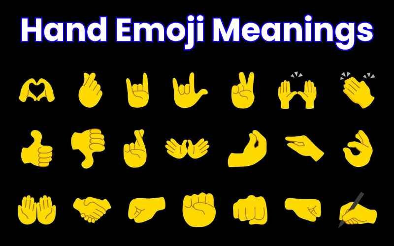 Deciphering Hand Emoji Meanings: What Your Gestures Say in the Digital World