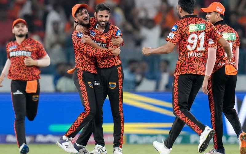 Sunrisers Hyderabad Clinch Nail-Biting Victory Over Rajasthan Royals in IPL 2024 Thriller
