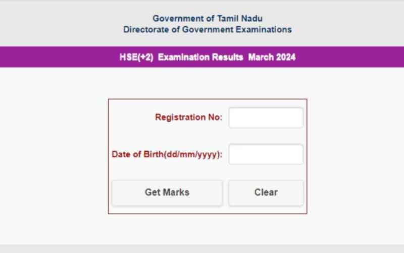 TN 12th Result 2024 Live Updates: Results out at tnresults.nic.in. 94% pass Class 12