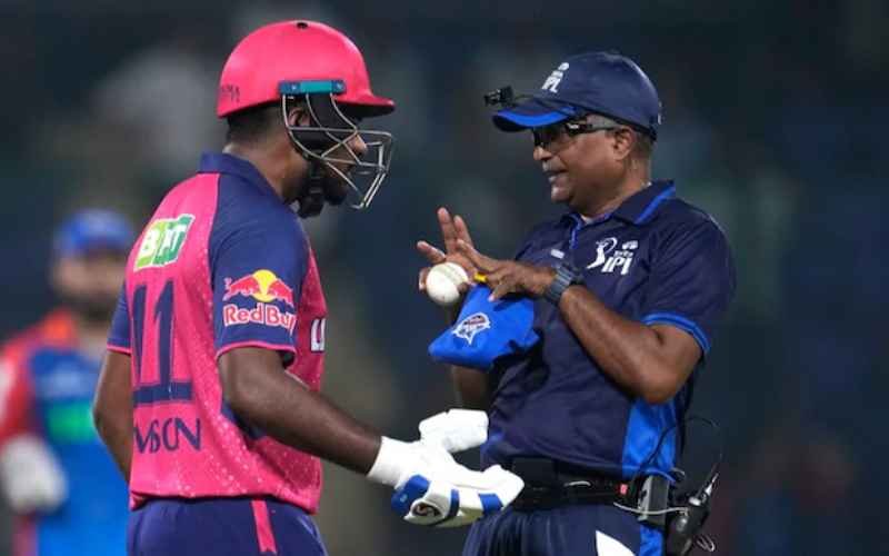 Controversy Erupts Over Sanju Samson's Dismissal in IPL 2024 Clash Between DC and RR