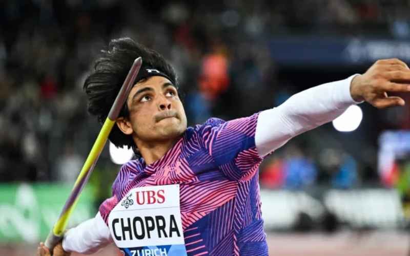 Neeraj Chopra Narrowly Misses Top Spot in Doha Diamond League Javelin Throw