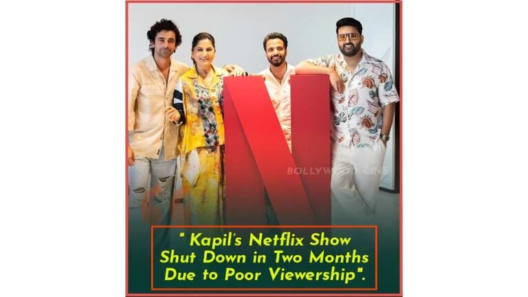 Rumors Abound as "The Great Indian Kapil Show" Faces Possible End on Netflix