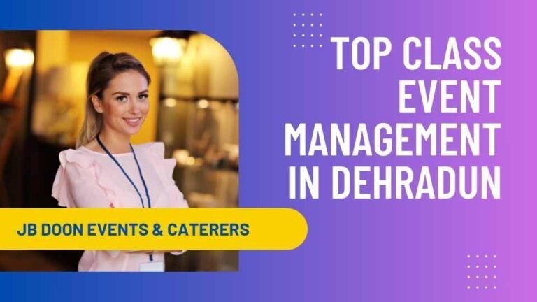 JB Doon Events & Caterers Vicky Party Organizer Dehradun