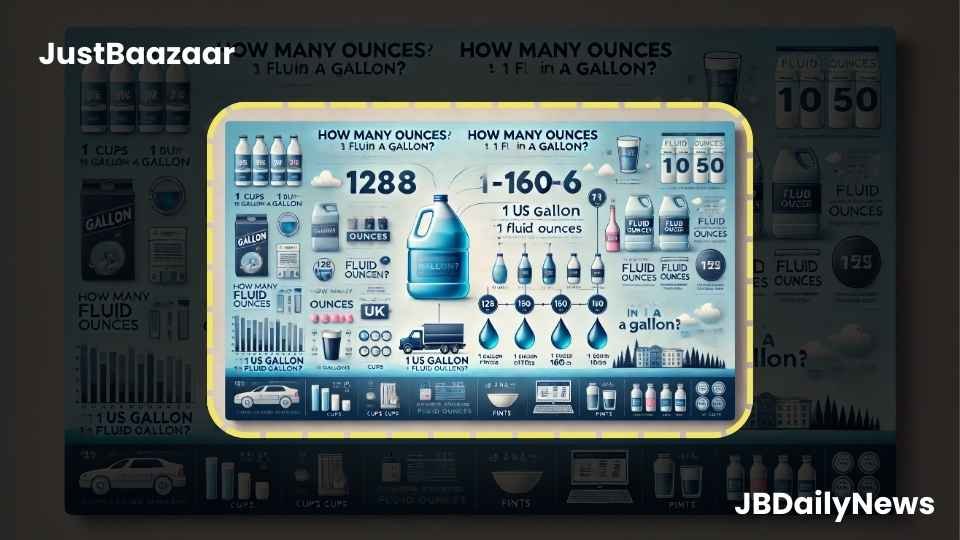 How Many Ounces in a Gallon? Easy Conversion Guide for US and UK Measurements