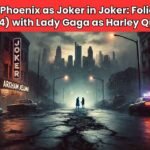 Joaquin Phoenix as Joker in Joker: Folie à Deux (2024) with Lady Gaga as Harley Quinn