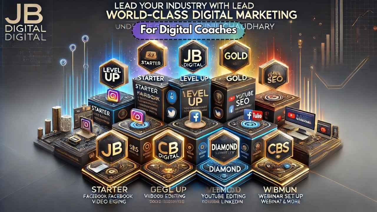 JB Digital Marketing Packages Charges