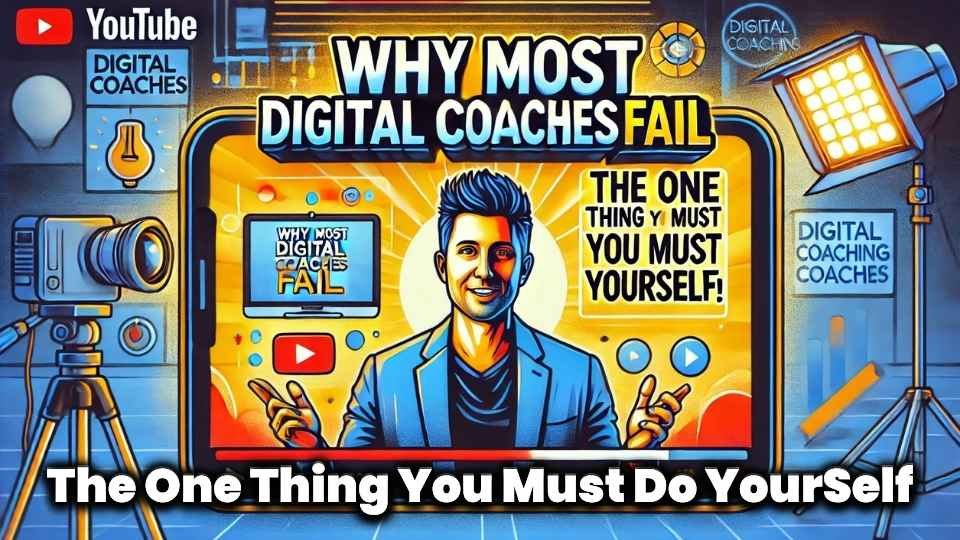 Why Most Digital Coaches Fail: The ONE Thing You Must Do Yourself