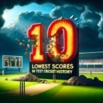 India's Lowest Scores in Test Cricket