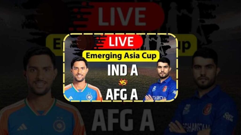 India A vs Afghanistan A: Analyzing the Semi-Final Showdown in the ACC Emerging Teams Asia Cup 2024