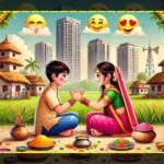 Bhai Dooj wishes in English with emojis, capturing the love and bond of siblings with heartfelt, funny, and meaningful messages for the festival