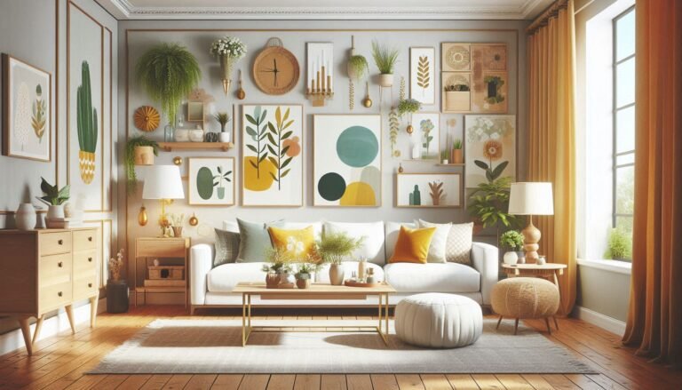 Before and after of a budget-friendly room makeover with DIY furniture upgrades.