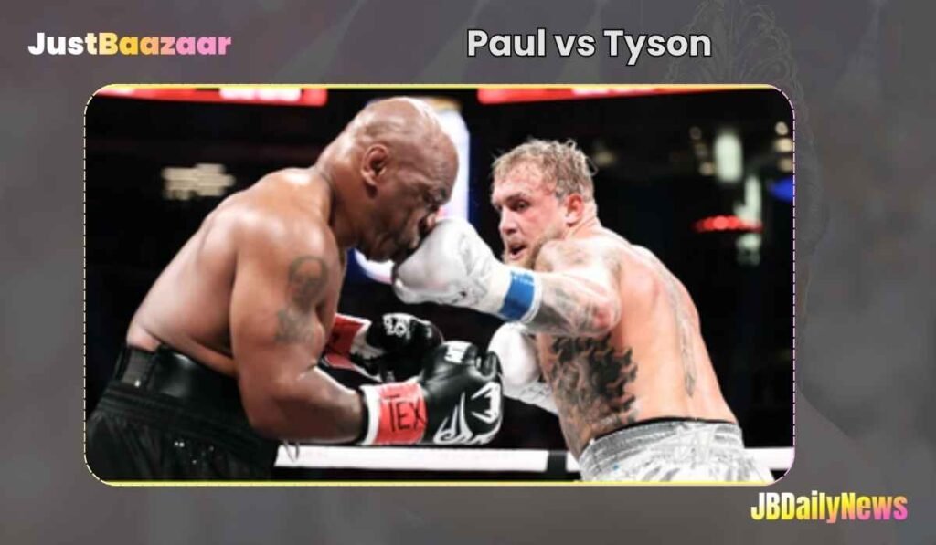 Jake Paul Defeats Mike Tyson in Unanimous Decision at AT&T Stadium