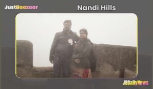 Guruji Sunil Chaudhary and Archana Chaudhary at Nandi Hills Hill Station Near Bangalore