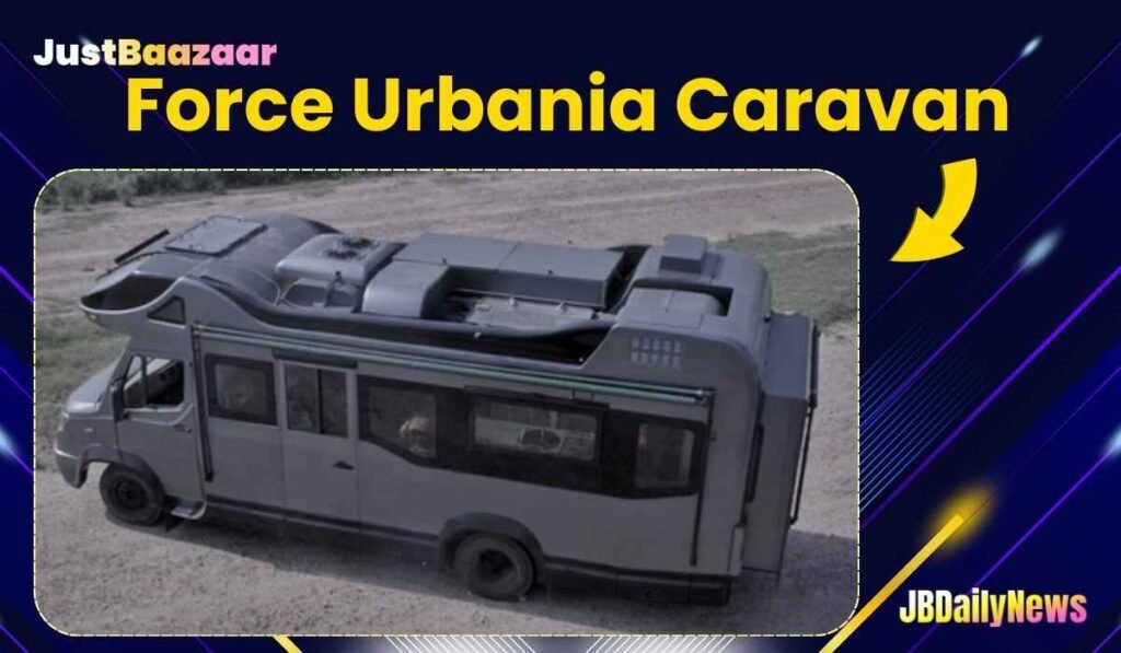 Force Urbania Caravan Tempo Traveller Force Motors Camper Van RV Overlanding Tourist Vehicle Camping