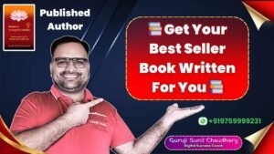 Freelancer for Book Writing India Affordable High quality Book Writing Service Guruji Sunil Chaudhary Published Author Digital Success Coach