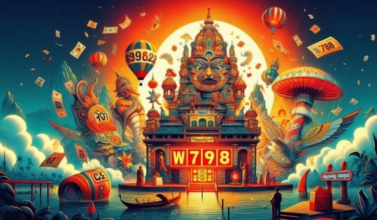 Kerala Lottery ticket with dreams of winning