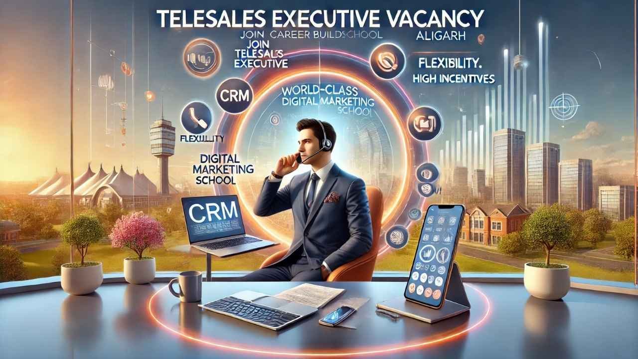 Telesales Executive Vacancy Aligarh - Flexible Career Opportunity in ALigarh