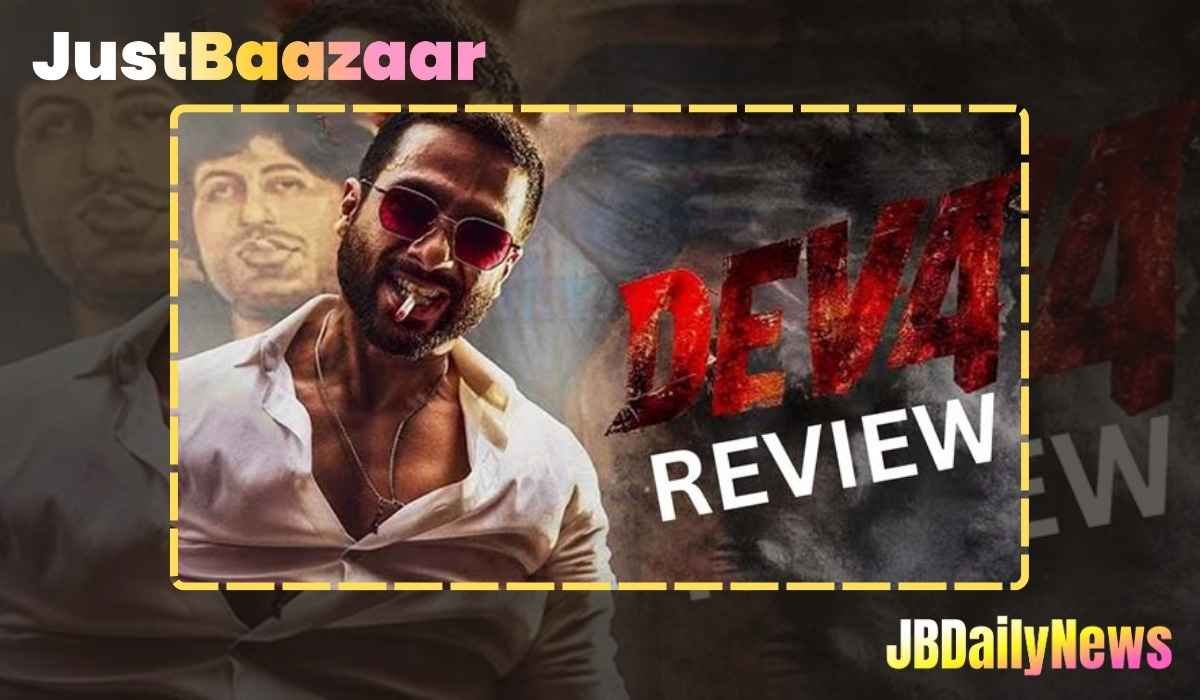 Deva Movie Review: Gripping Thriller with Shahid Kapoor