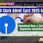 SBI Clerk Recruitment 2025: Admit Card, Exam Details