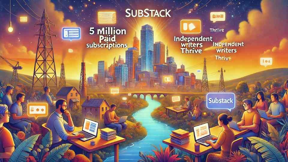 Substack Success: 5 Million Paid Subscriptions Milestone