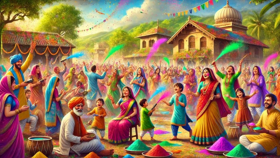 holi messages for lovers