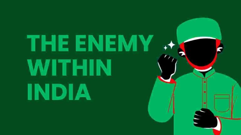 Jihadi Enemy Within India Muslim traitor treacherous betrayer