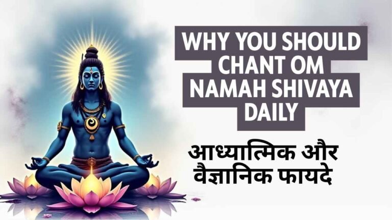 Why You Should Chant Om Namah Shivaya Daily: आध्यात्मिक और वैज्ञानिक फायदे