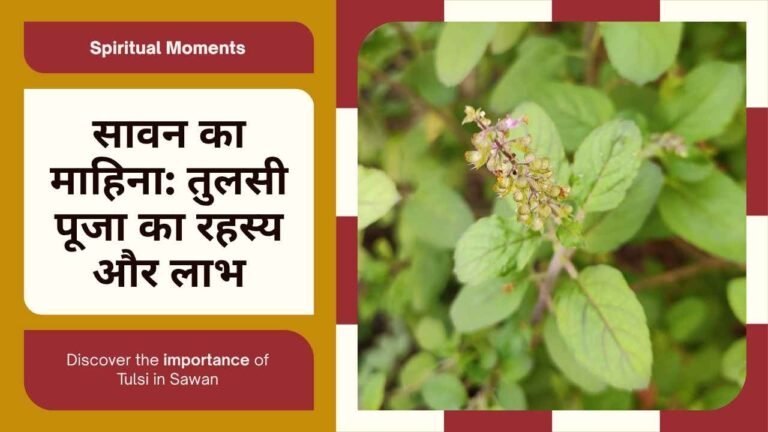 सावन का माहिना: तुलसी पूजा का रहस्य और लाभ
