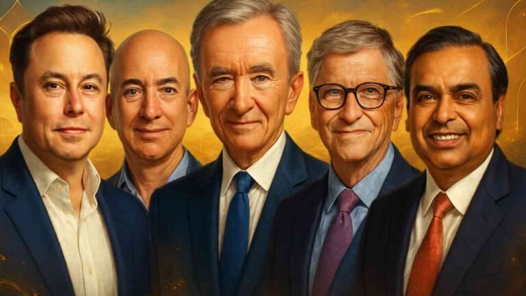 Top 5 Richest People in the World 2025