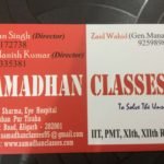 Samadhan Classes,Best IIT&PMT Coaching Aligarh